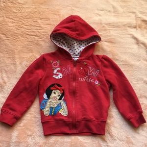 Disney Store Snow White hoodie sz 3T